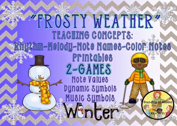  FROSTY WEATHER GAME SONG TO SING & PLAY 