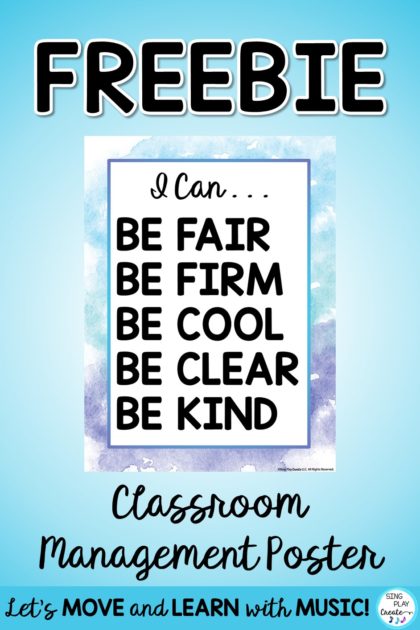 Free classroom management activities.