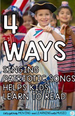 Patriotic literacy activities for the elementary classroom.