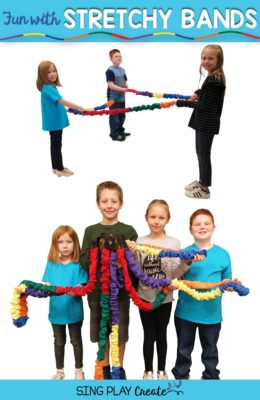 Got stretchy bands? Here's some fun activities you can use today!
