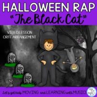 Halloween Rap "The Black Cat" Sing Play Create