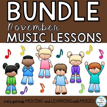 November Music Class: It's Not Just About Turkeys! by Sing Play Create