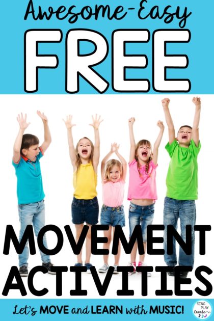 Music and movement activities for the elementary music classroom.