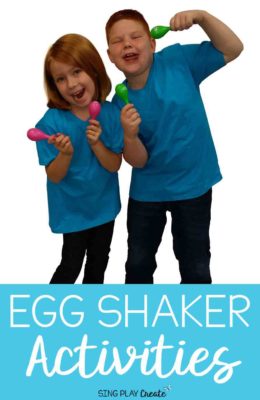 Free Egg shaker activities and You Tube music videos to use in your classroom today! 