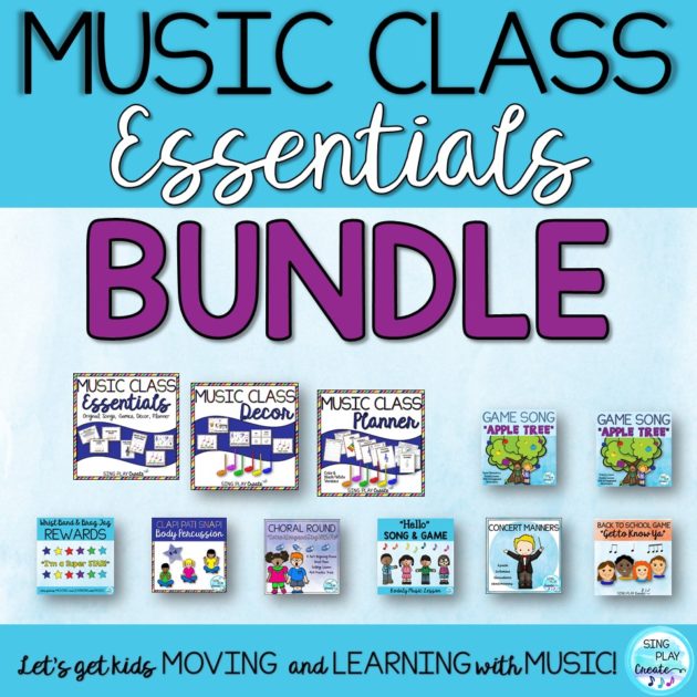 Play Name Games for Music Class Back to School Fun - Sing Play Create