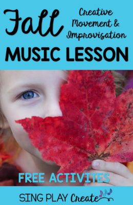 Fall Music Class Lesson Ideas by Sing Play Create