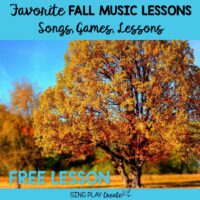 Favorite Fall Music Lessons by Sing Play Create