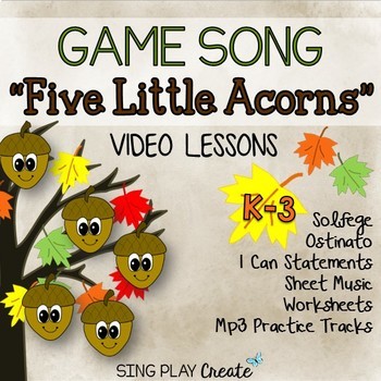 Favorite Fall Music Lessons by Sing Play Create