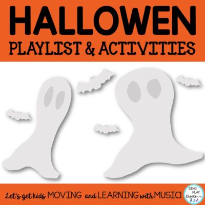 Halloween Songs and Freebie by Sing Play Create