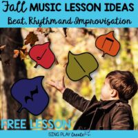 Fall Music Class Lesson Ideas by Sing Play Create