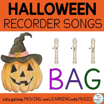 Halloween Songs and Freebie by Sing Play Create