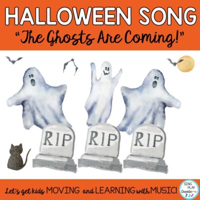 Halloween Songs and Freebie by Sing Play Create