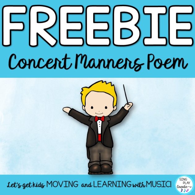 Free resource from sing play create for music education teachers.