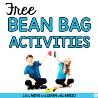 Free Bean Bag Activities from Sing Play Create.