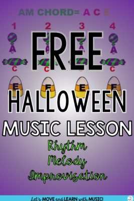 Free Halloween Music Lesson.