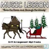 November Music Lesson "OVER THE RIVER"