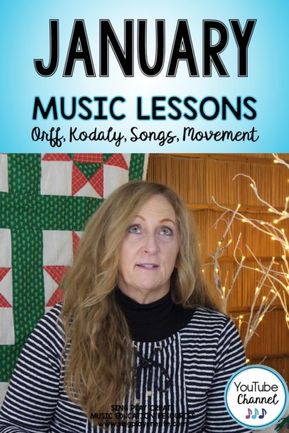 January Music Lessons from Sing Play Create