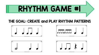 Freebie Holiday Rhythm game from Sing Play Create