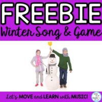 Free resource from Sing Play Create. Winter music lesson ideas.