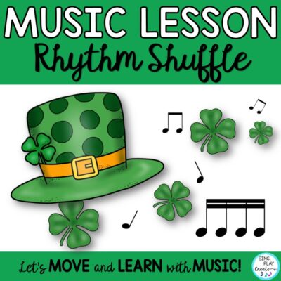 March Music Chant, Dance and Game Rhythm Activities K-6 Music Lesson