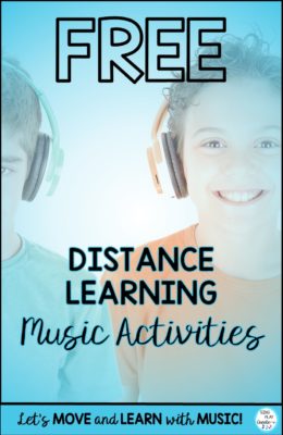 Free Music Education Distance Learning resources.