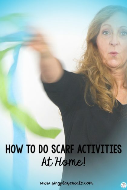 How to Do Scarf Activities at Home with an easy tutorial on how to make your very own ribbon streamers.  Fun movement activities by Sing Play Create  READ MORE