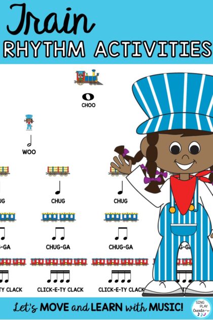 Train Rhythm Activities for Elementary Music Classes
