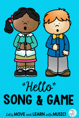 Back to School Hello Song: Everybody Say Hello Hello Song & Game - Sing  Play Create