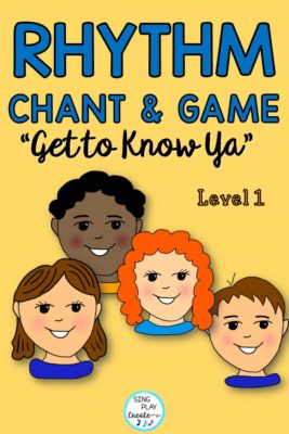 Rhythm Chant GET TO KNOW YOU LEVEL 1 