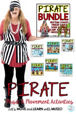 Pirate Freeze Dance: Dynamics, Movement and Math Activites - Sing Play  Create