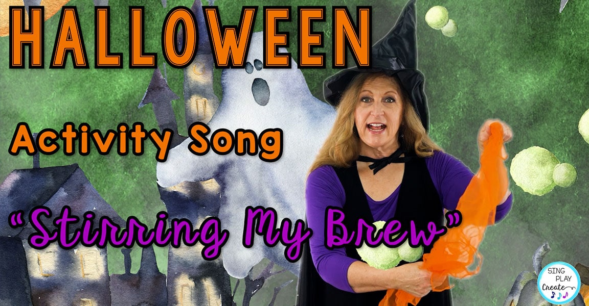 e ready to stir up some Halloween fun with "Stirring My Brew"a Favorite Halloween Music and Movement Activity.