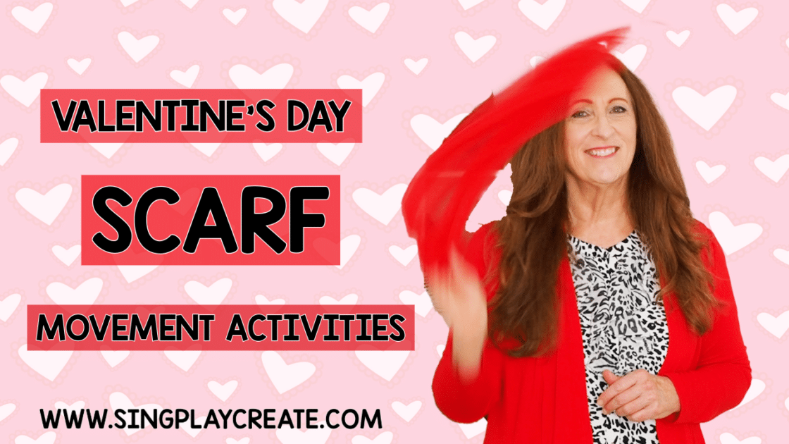 Valentine's Day Scarf Movement activities