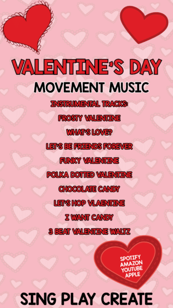 Valentine's Day Instrumental music tracks