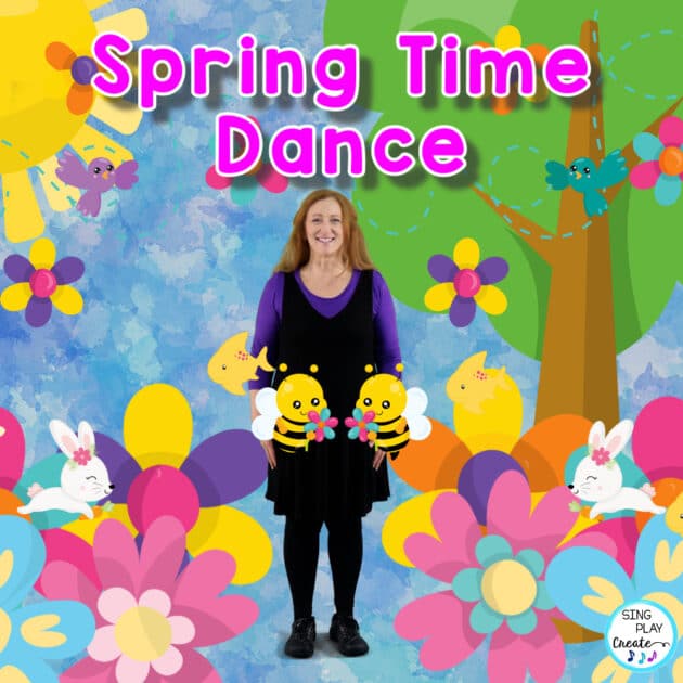 Spring Time Dance Activity for children.