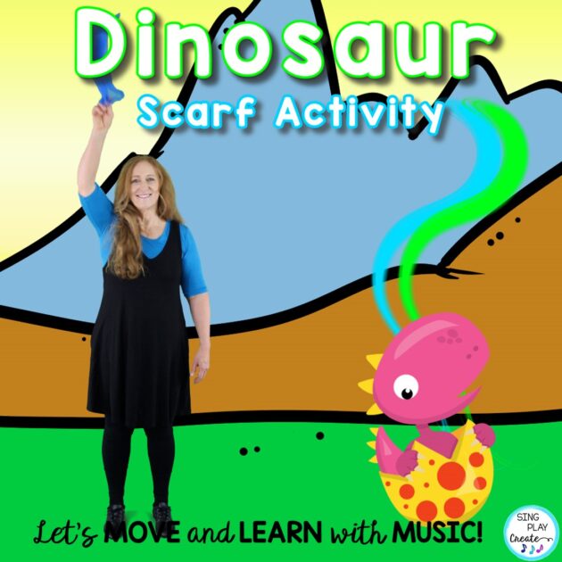 Dinosaur Scarf Activity Video
