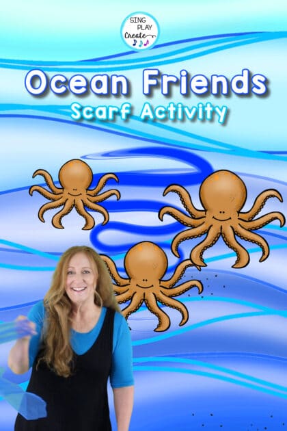 Get some fun movement activity ideas for your Ocean Themed music activities. Teaching Ocean themed science and literacy lessons?  Then you'll want to check out these ocean themed movement activities to use as brain breaks for your students. 