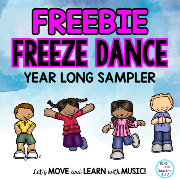 Turkey Freeze Dance, Brain Break, Exercise, Movement Activity - Sing Play  Create