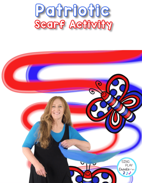 atriotic music and movement activities for children ages 5-10.  Elementary music activities to celebrate and honor Patriotic holidays. 