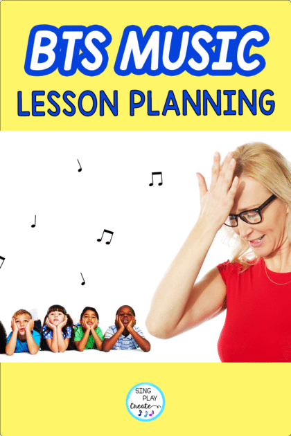 Back to School Elementary Music Lesson Planning Tips and Freebies for general music teachers.