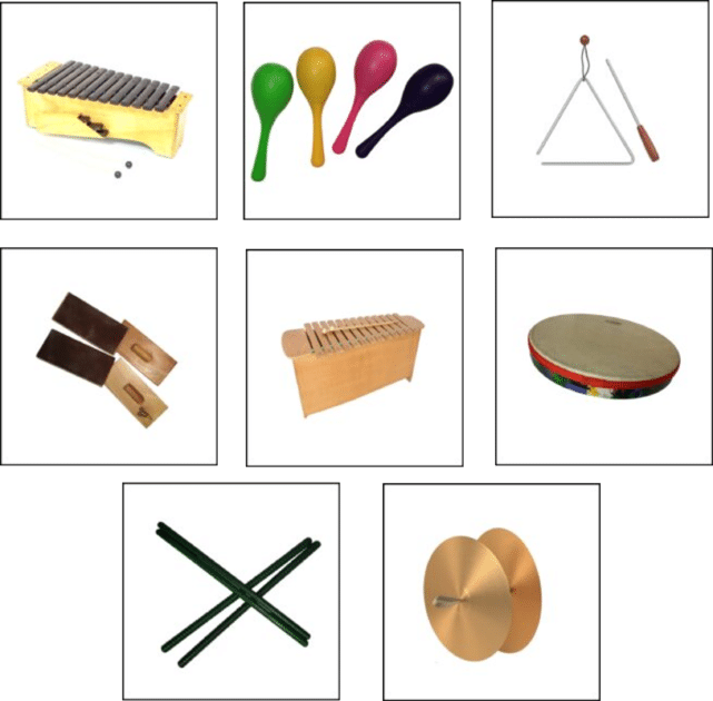Elementary Classroom instruments Sing Play Create