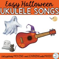 Halloween Ukulele Songs: Easy Songs, Dm and Em Chords, Mp3 Practice Tracks