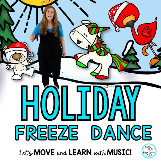 Holiday Freeze Dance