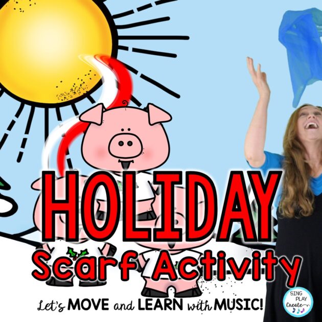 Holiday Scarf activity 2021