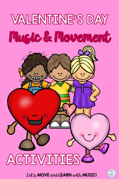 Valentine's day music and movement activity videos. Use these Valentine's Day music and movement activities in any classroom.