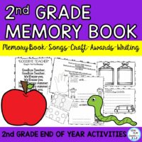end-of-year-memory-book-with-songs-craftivity-second-grade