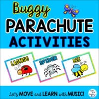 Buggy Parachute Music and Movement Activities: Music, PE, All Classrooms