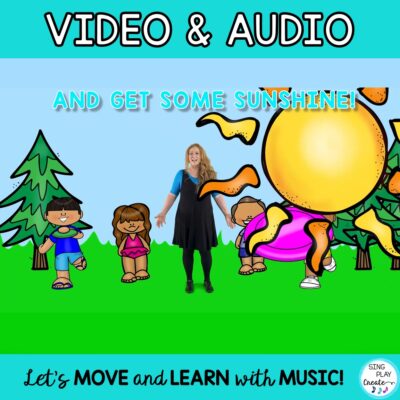 Summer Action Song "Summertime, Summertime" Brain Break, Movement Activity