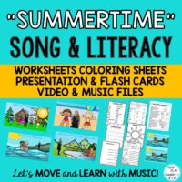 summer-literacy-and-action-song-summertime-summertime-for-prek-3rd-grades