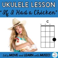 Ukulele Lesson "If I Had a Chicken" Chord C