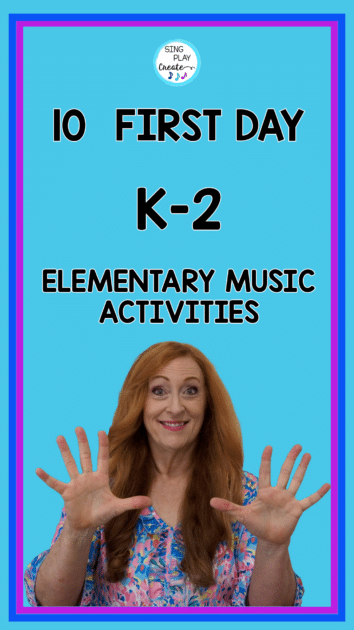 Are you ready for a successful back to school?  I'm sharing my 10 favorite back to school activities for grades K-2 in this blog post.  Watch the video for a more detailed demonstration of the songs and activities.